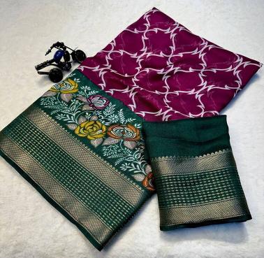 Vastrangan digital print saree lot wholesale in surat